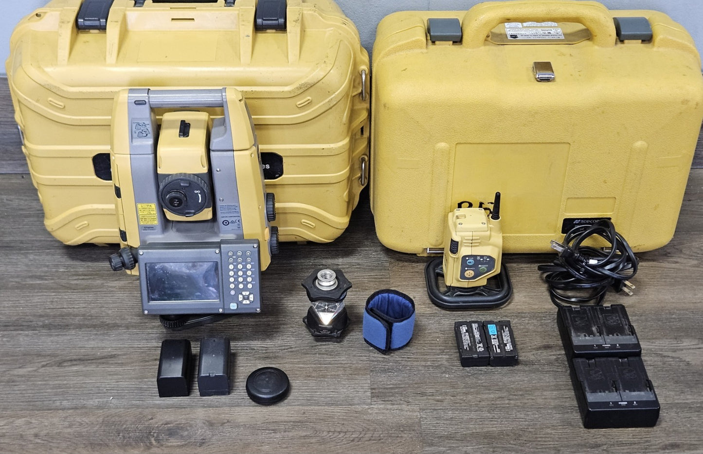 Topcon GT-503 3" Robotic Survey Total Station w/ RC-5 Remote & ATP1 Prism