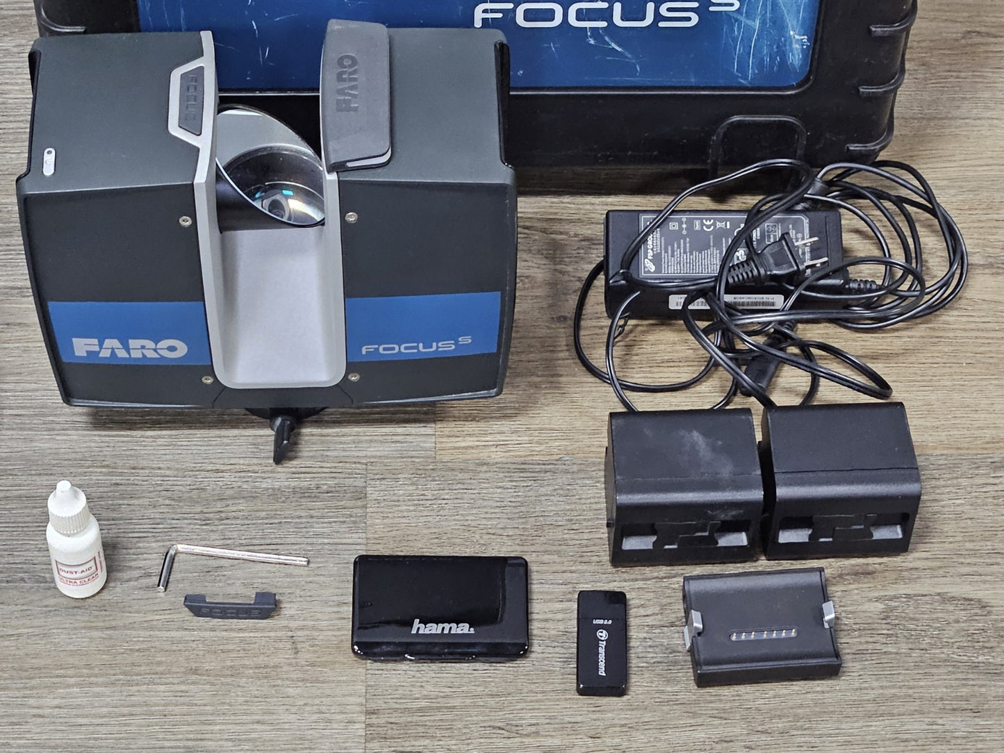 Faro Focus S70 3D Laser Scanner 976,000pps w/ Gitzo Carbon Fiber Tripod