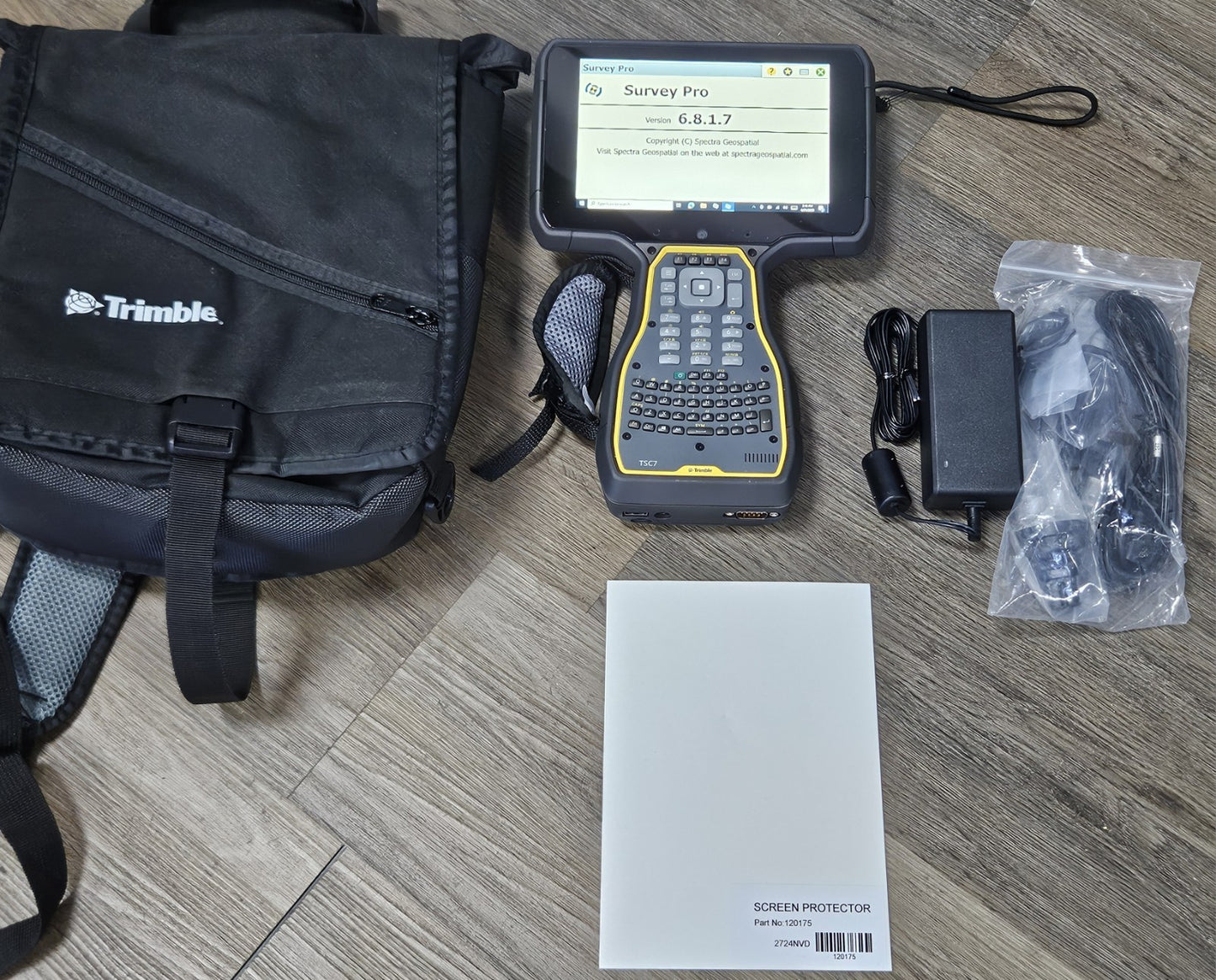 Trimble TSC7 GPS GNSS Total Station Data Collector Survey Pro 6.8.1