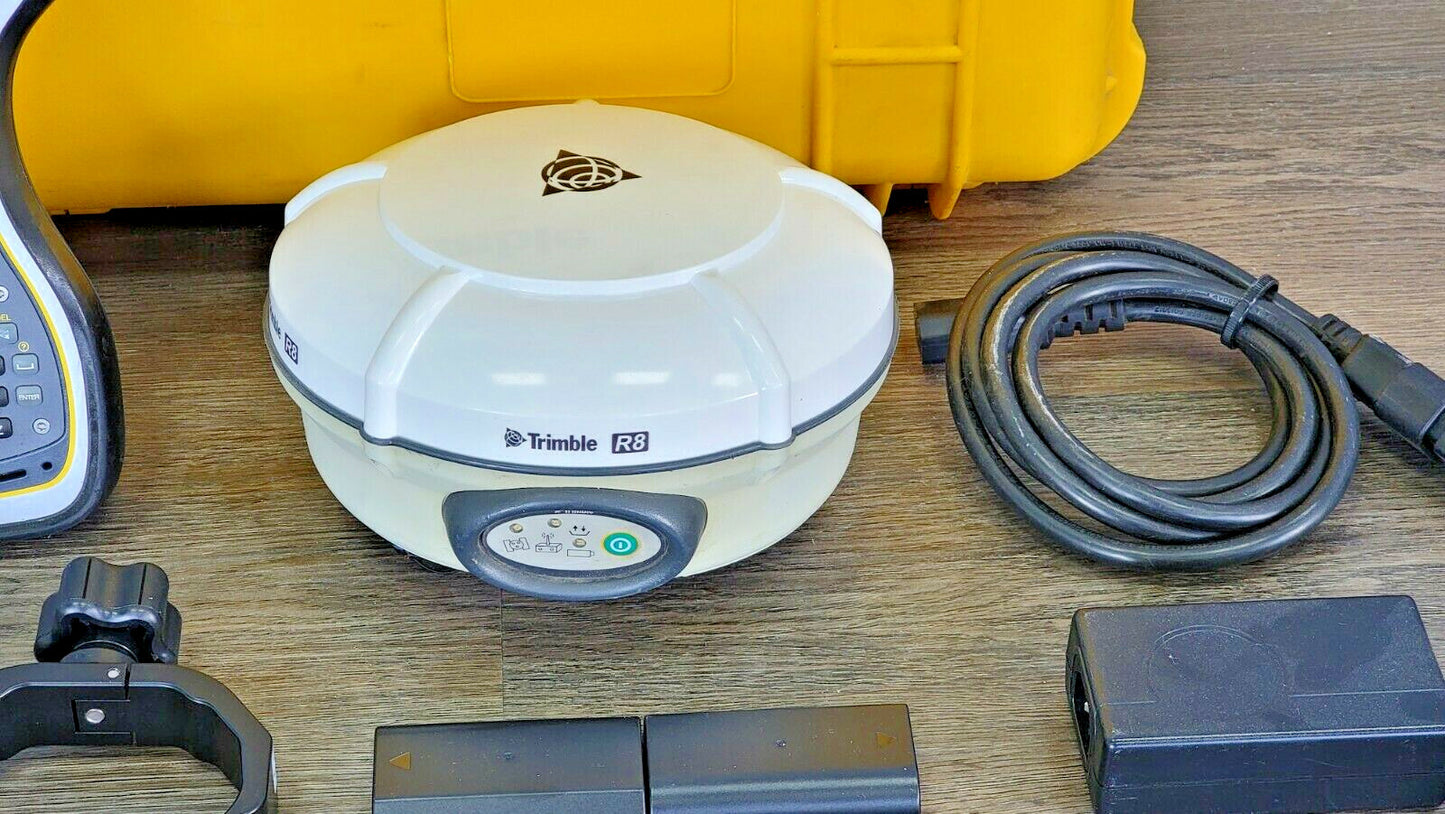 Trimble R8 Model 4 GPS GNSS BeiDou Galileo Base Rover Receiver w/ TSC3 Access