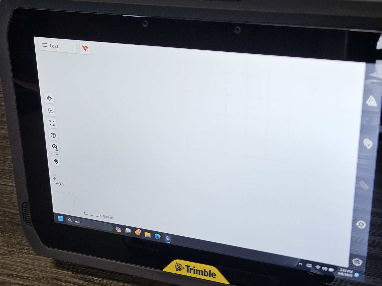 Trimble T100 3D Scanner Data Collector Tablet w/ Perspective 3.1.1 X7 X9 SX12