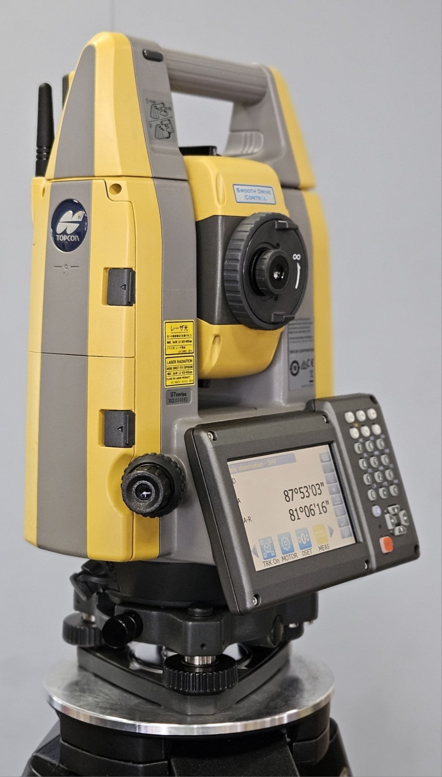 Topcon GT-603 3" Robotic Survey Total Station w/ RC-5 Remote & ATP1 Prism 2022