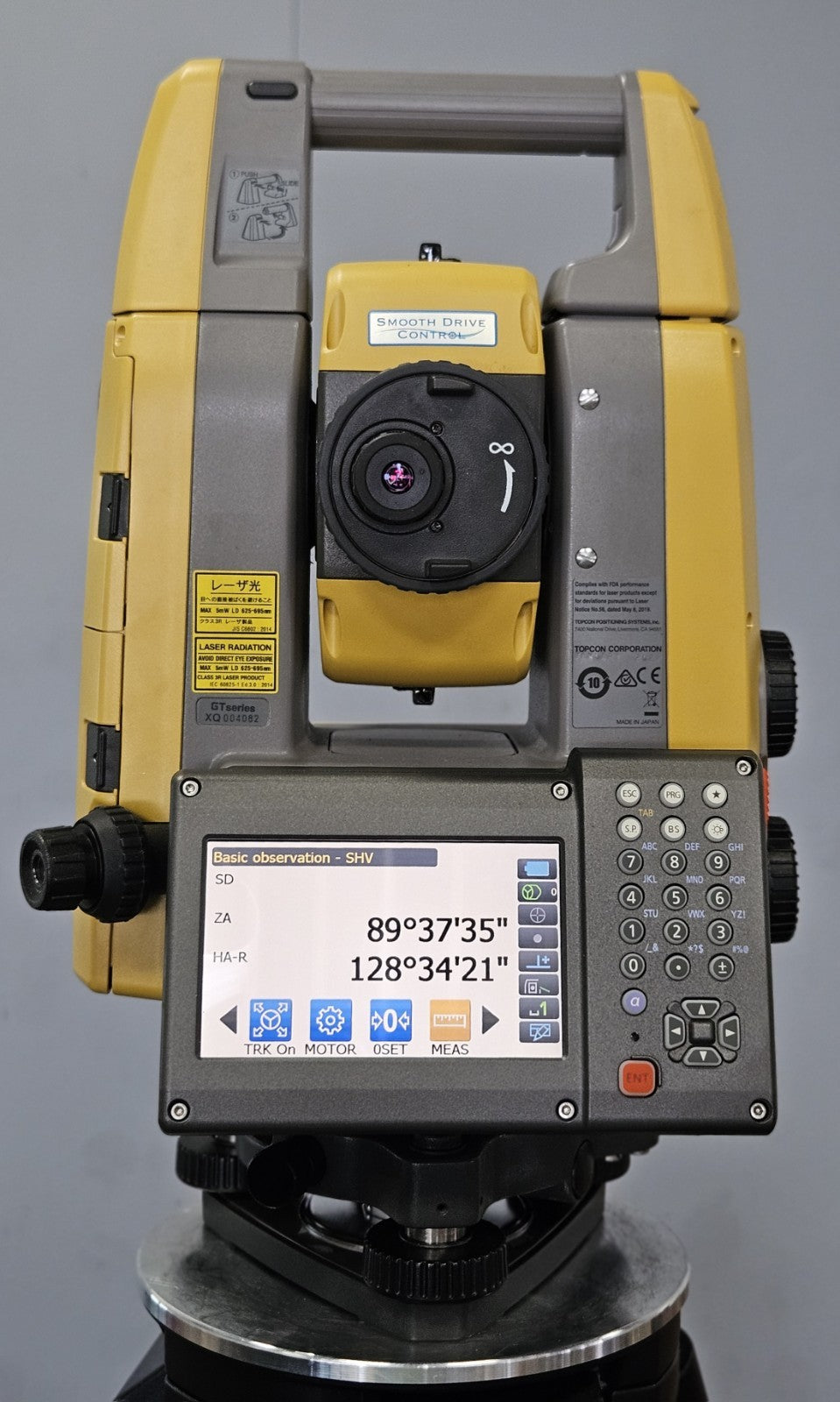 Topcon GT-603 3" Robotic Survey Total Station w/ RC-5 Remote & ATP1 Prism 2022