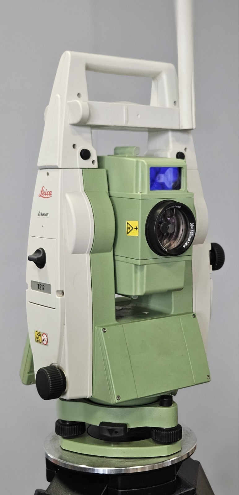 Leica TS12 P 5" R400 Robotic Survey Total Station Setup w/ CS15 RoadRunner CTR16
