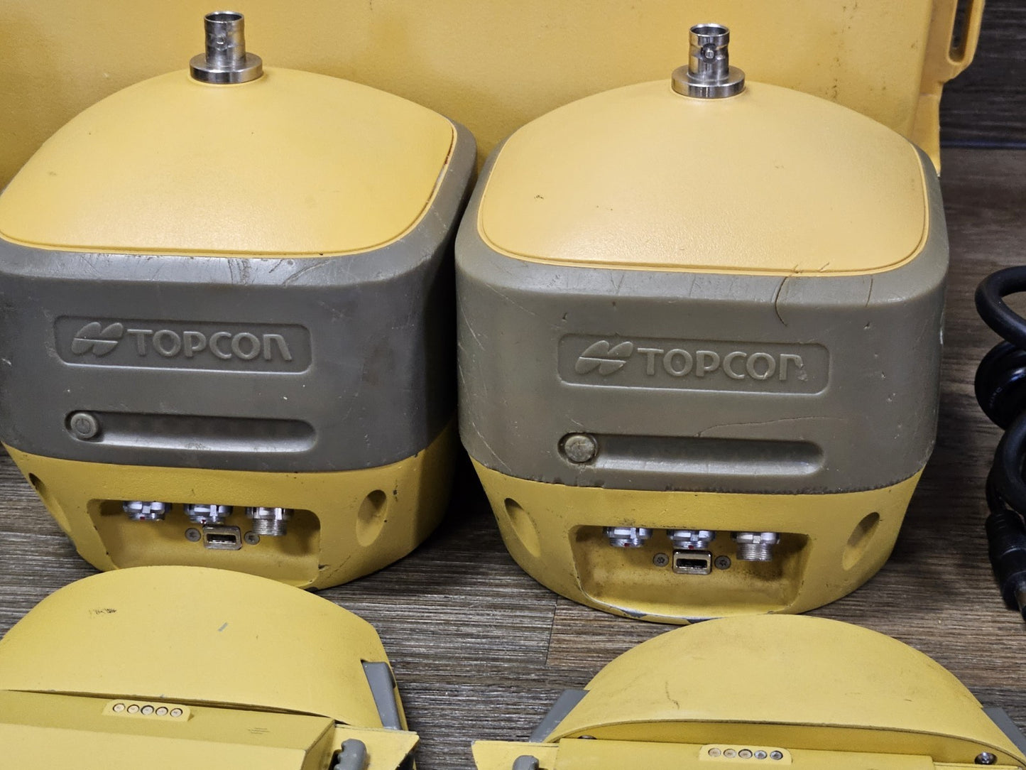Topcon Dual Hiper HR GPS GNSS Galileo Beidou Base & Rover RTK Kit FC-5000 Tilt