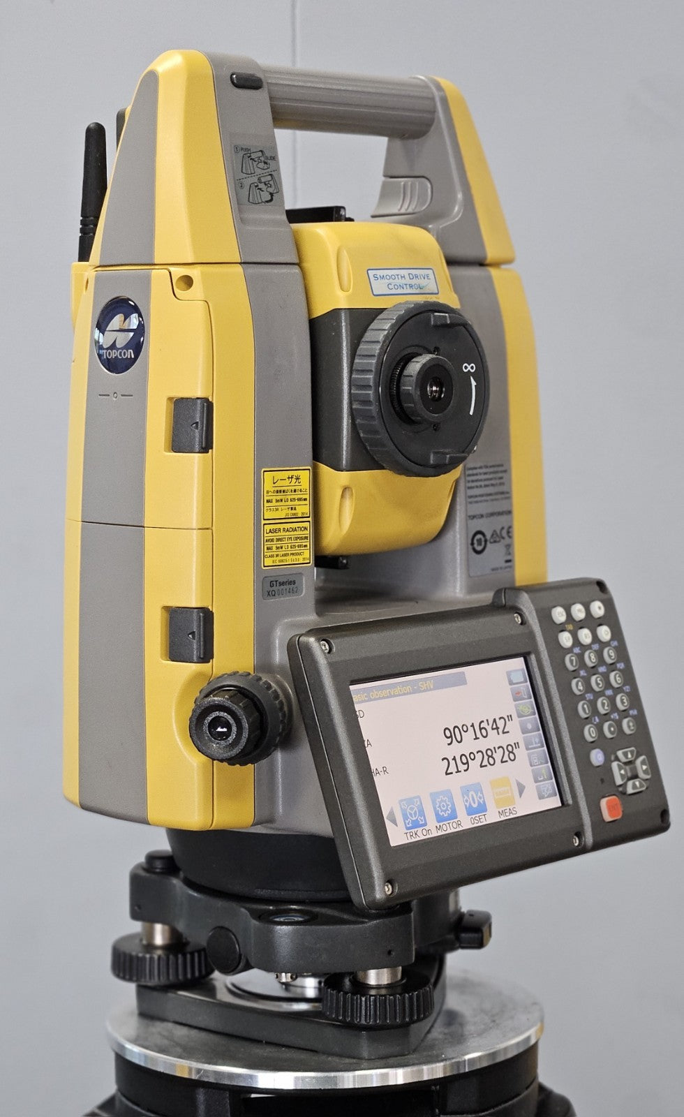 Topcon GT-603 3" Robotic Reflectorless Survey Total Station
