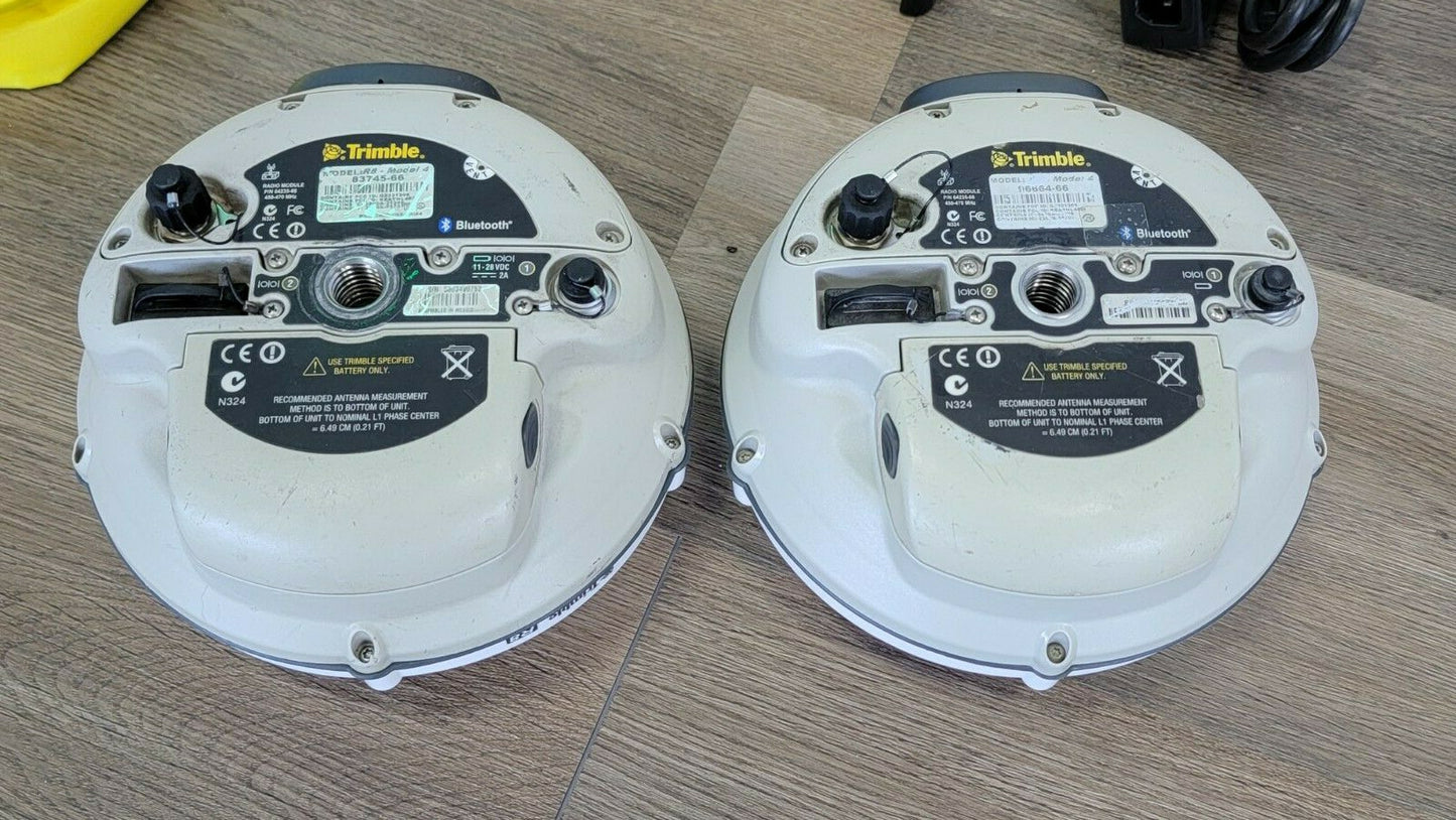 Trimble Dual R8 Model 4 GPS GNSS Galileo Base Rover RTK System TSC3 450-470MHz