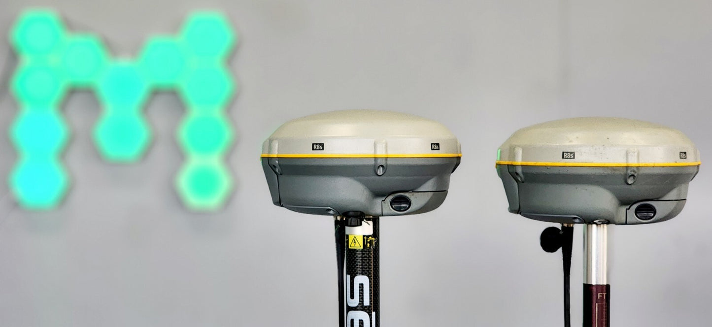 Trimble Dual R8S GPS GNSS Galileo Beidou Base Rover RTK System TSC3 Access 2.4GH