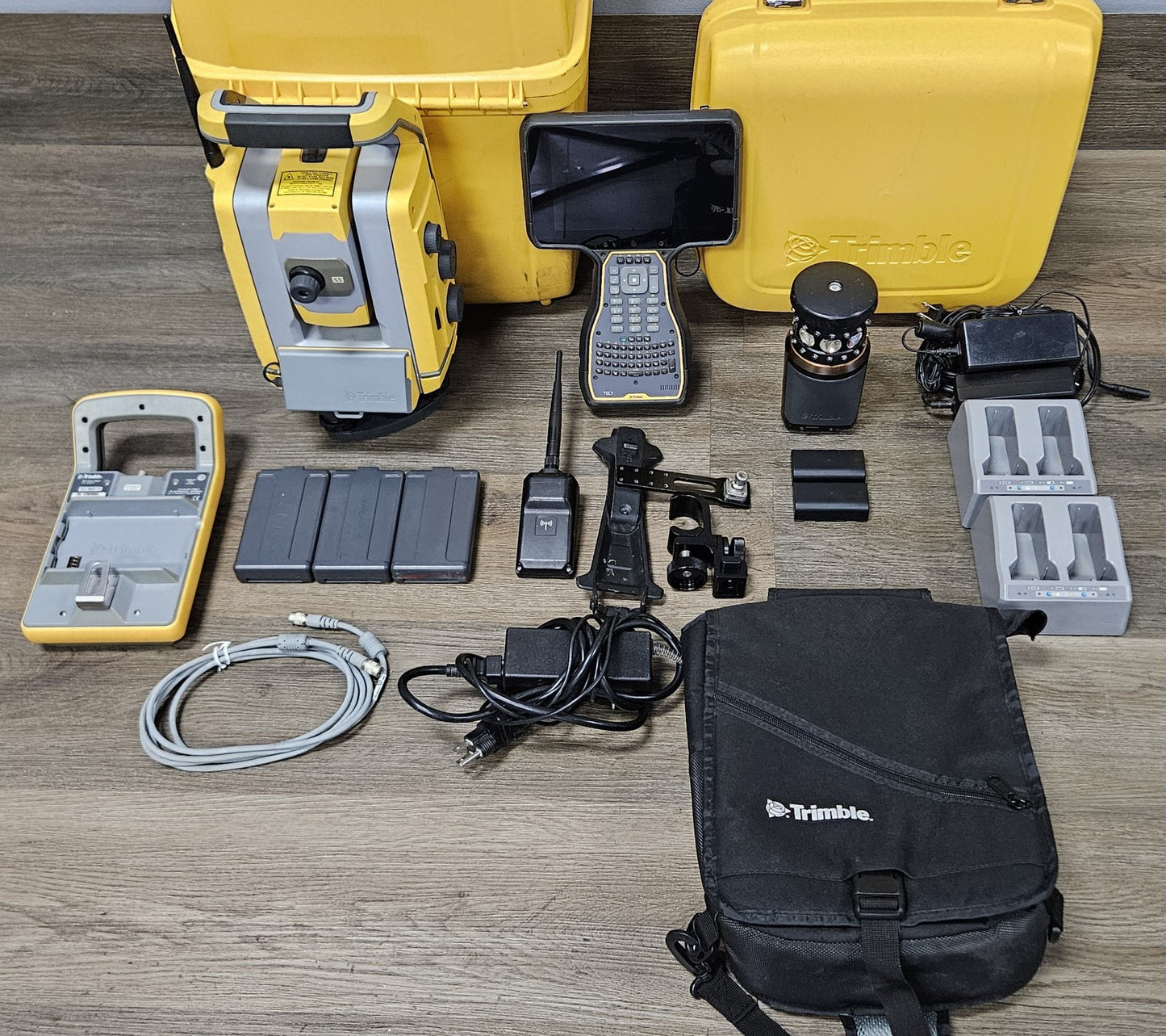 Trimble S5 1” DR Plus Robotic Total Station Kit TSC7 Access MT1000 DR+
