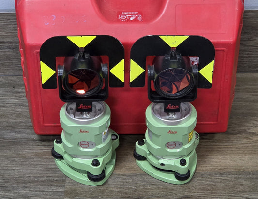 Leica Professional Laser Plummet Traverse Kit SNLL121, GPR1 Prism GDF121