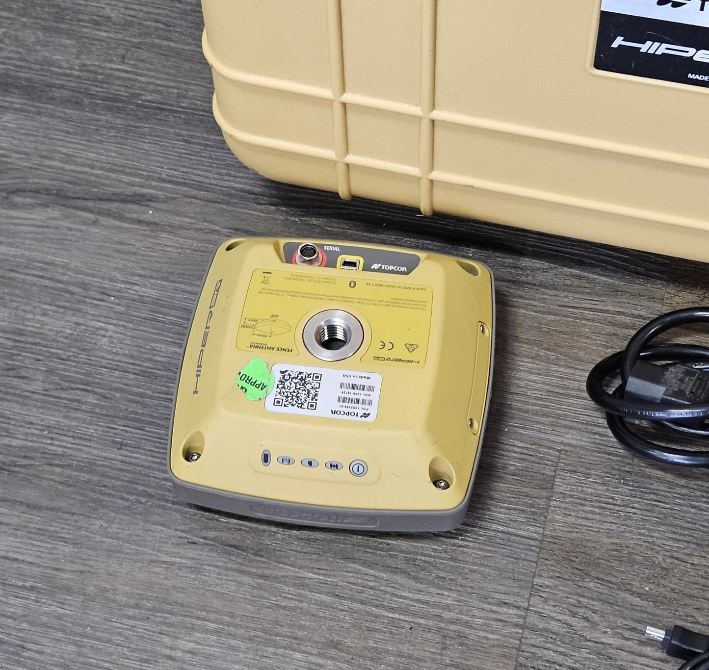 Topcon Hiper SR GPS Glonass VRS Rover Receiver w/ Case