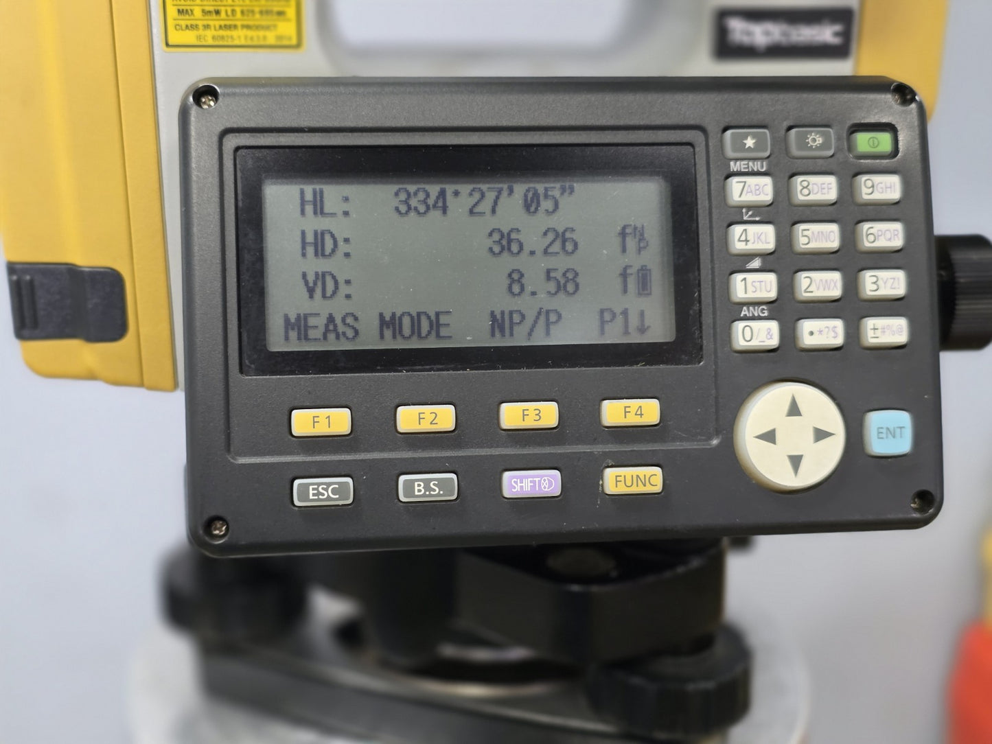 Topcon ES-65 5" Reflectorless Surveying Total Station Prismless ES65