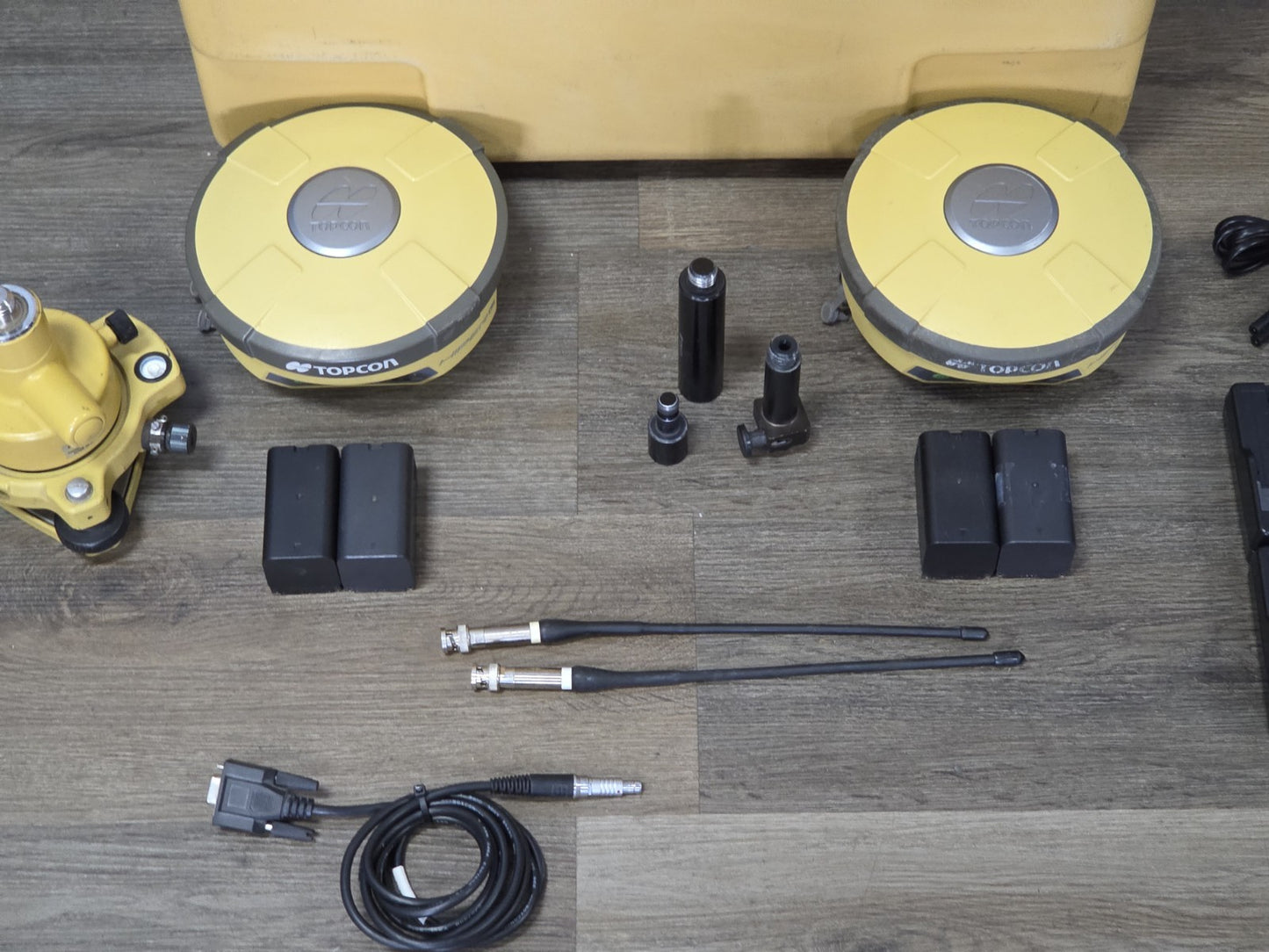 Topcon Dual Hiper V GPS Glonass Base & Rover RTK Survey Set UHF2 450-470MHz