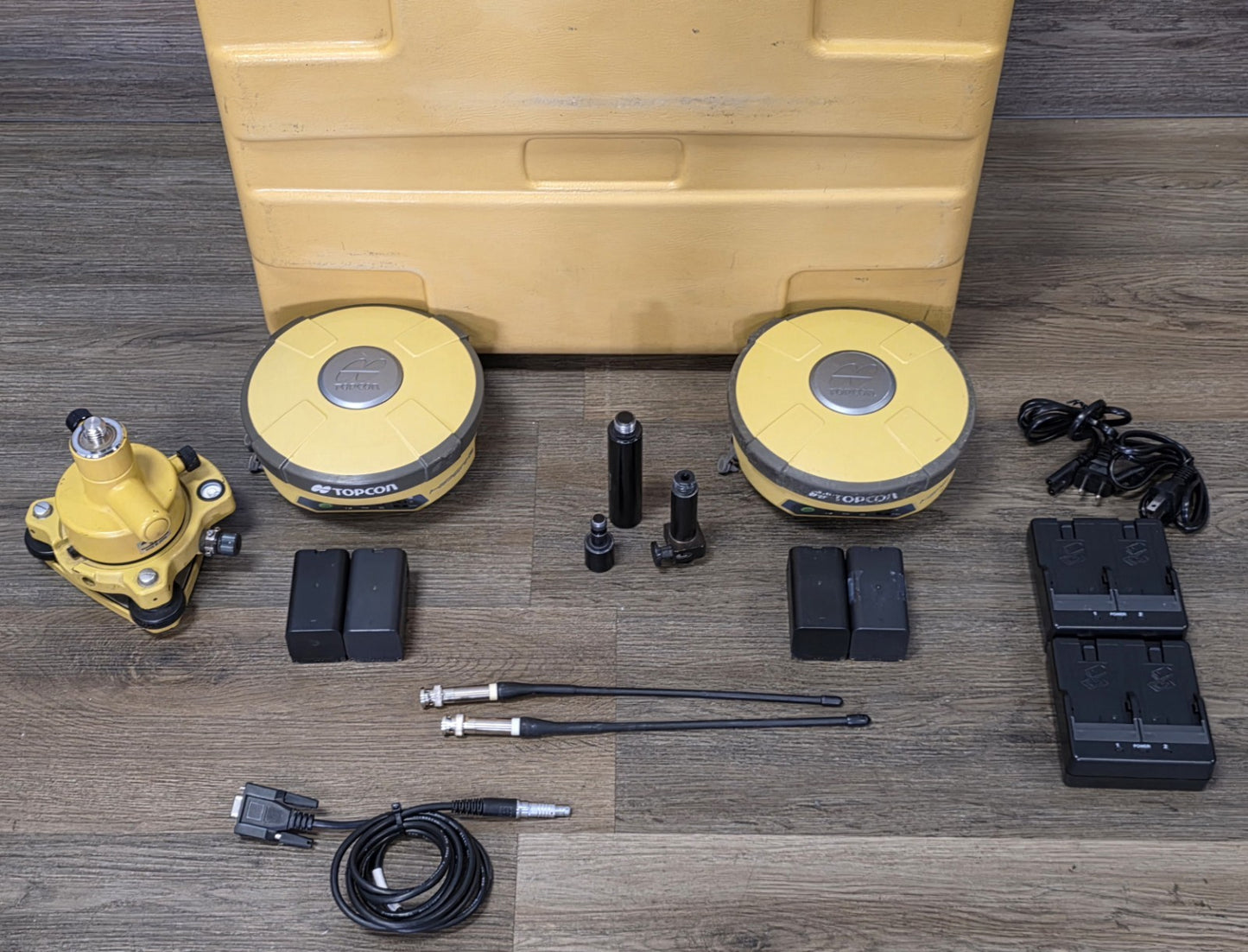 Topcon Dual Hiper V GPS Glonass Base & Rover RTK Survey Set UHF2 450-470MHz