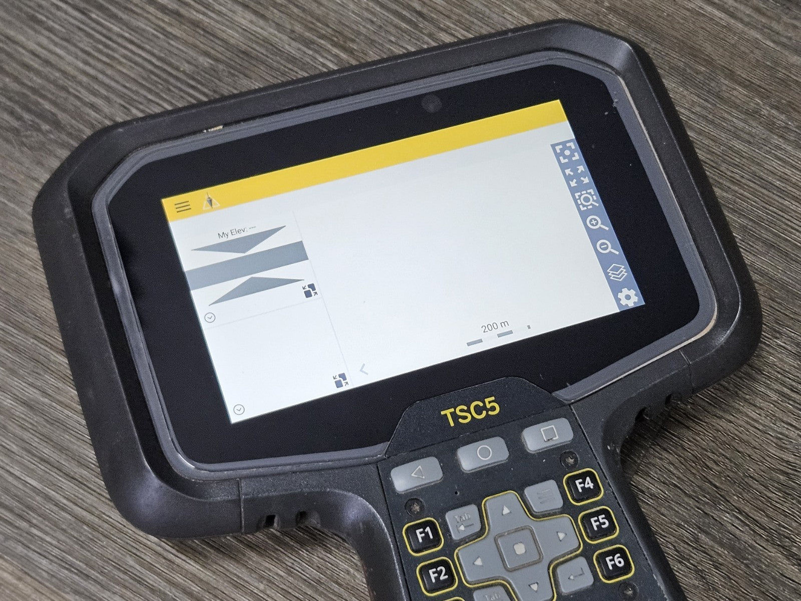 Trimble TSC5 GPS GNSS TS Data Collector w/ Siteworks 1.80 Roading & Adv. Meas.