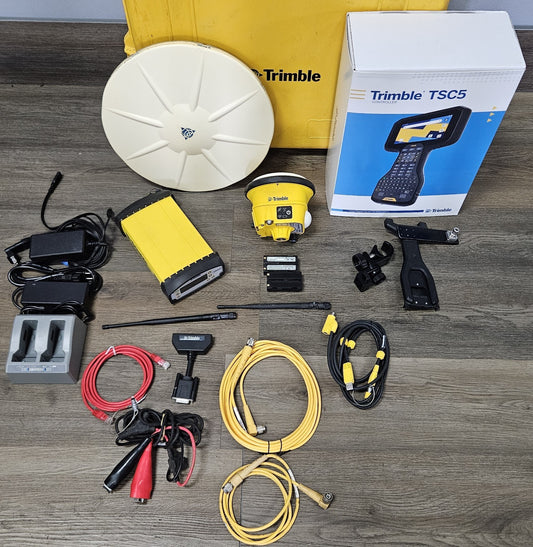 Trimble SPS855 SPS985 GPS GNSS Base & Rover RTK Kit TSC5 Siteworks 900MHz