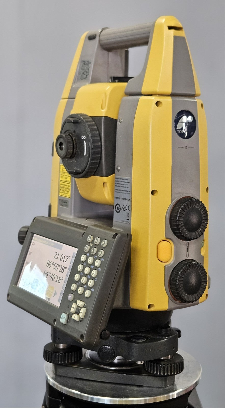 Topcon GT-503 3" Robotic Survey Total Station w/ RC-5 Remote & ATP1 Prism