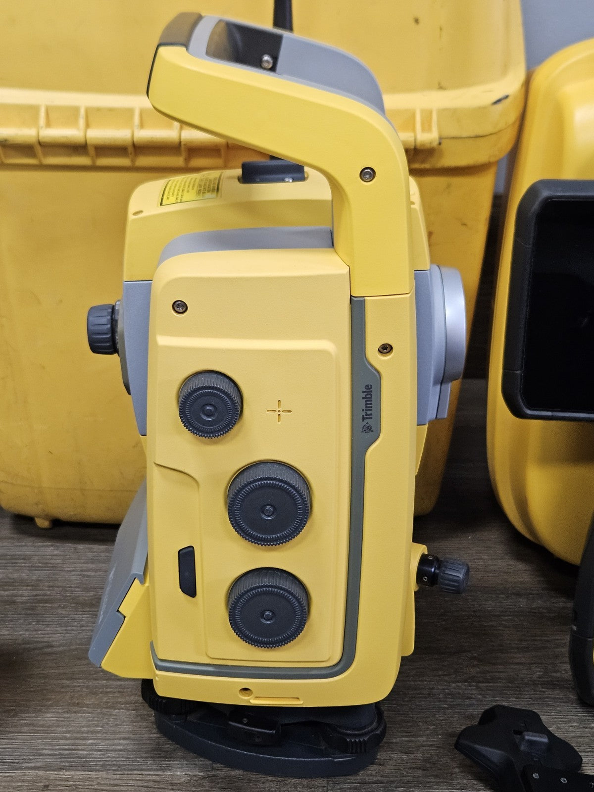 Trimble S5 3” DR+ Robotic Total Station Kit TSC7 R12i GNSS Receiver Setup