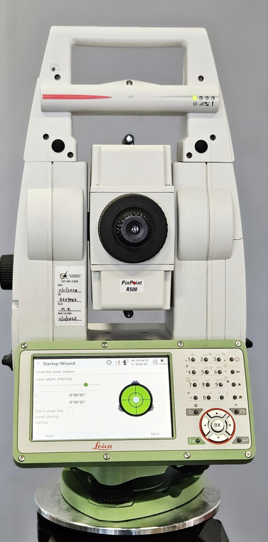 Leica TS13 3" R500 Robotic Survey Total Station, ATR, AutoHeight - Calibrated