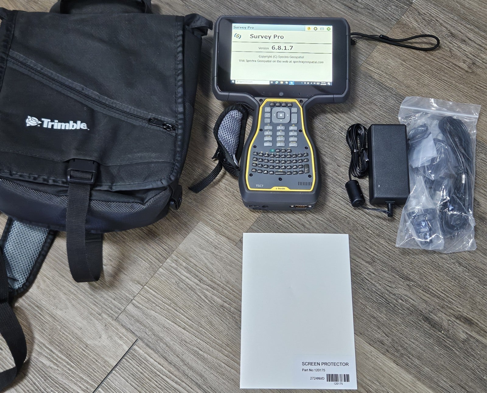 Trimble TSC7 GPS GNSS Total Station Data Collector Survey Pro 6.8.1