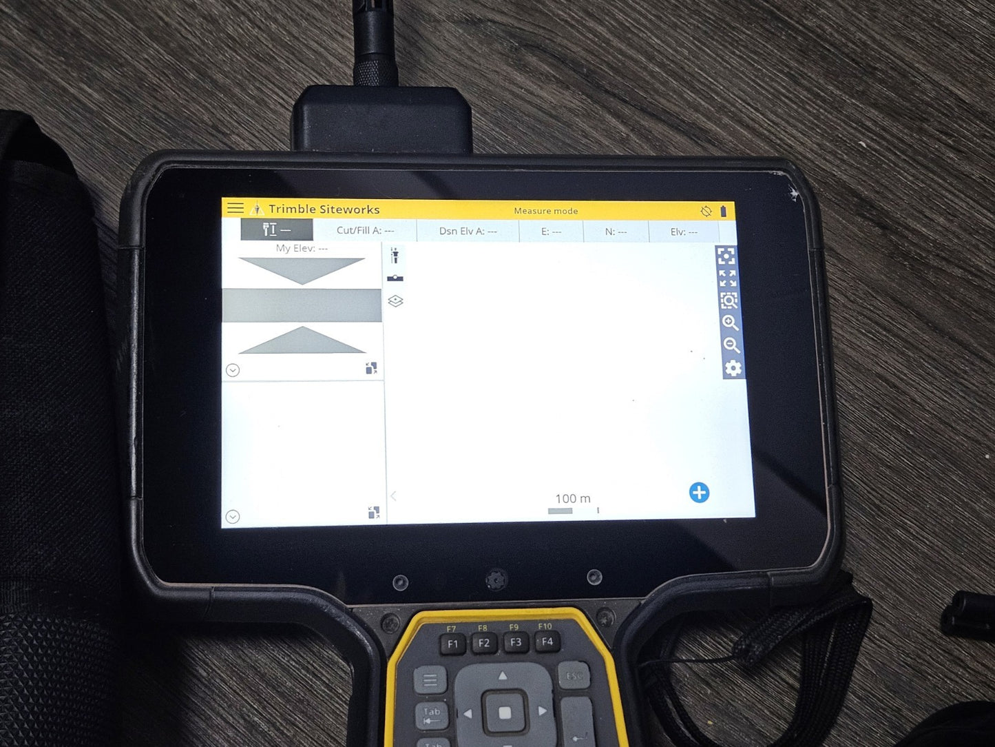 Trimble TSC7 GPS Robotic Total Station Data Collector Siteworks ROADING EM120