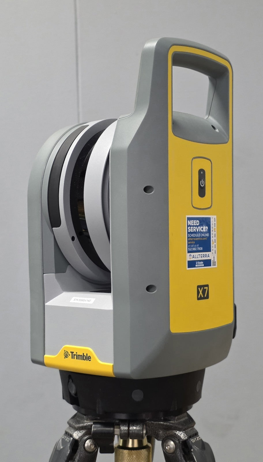 Trimble X7 3D Laser Scanner Scanning Survey Setup w/ T10 Perspective 2024.00