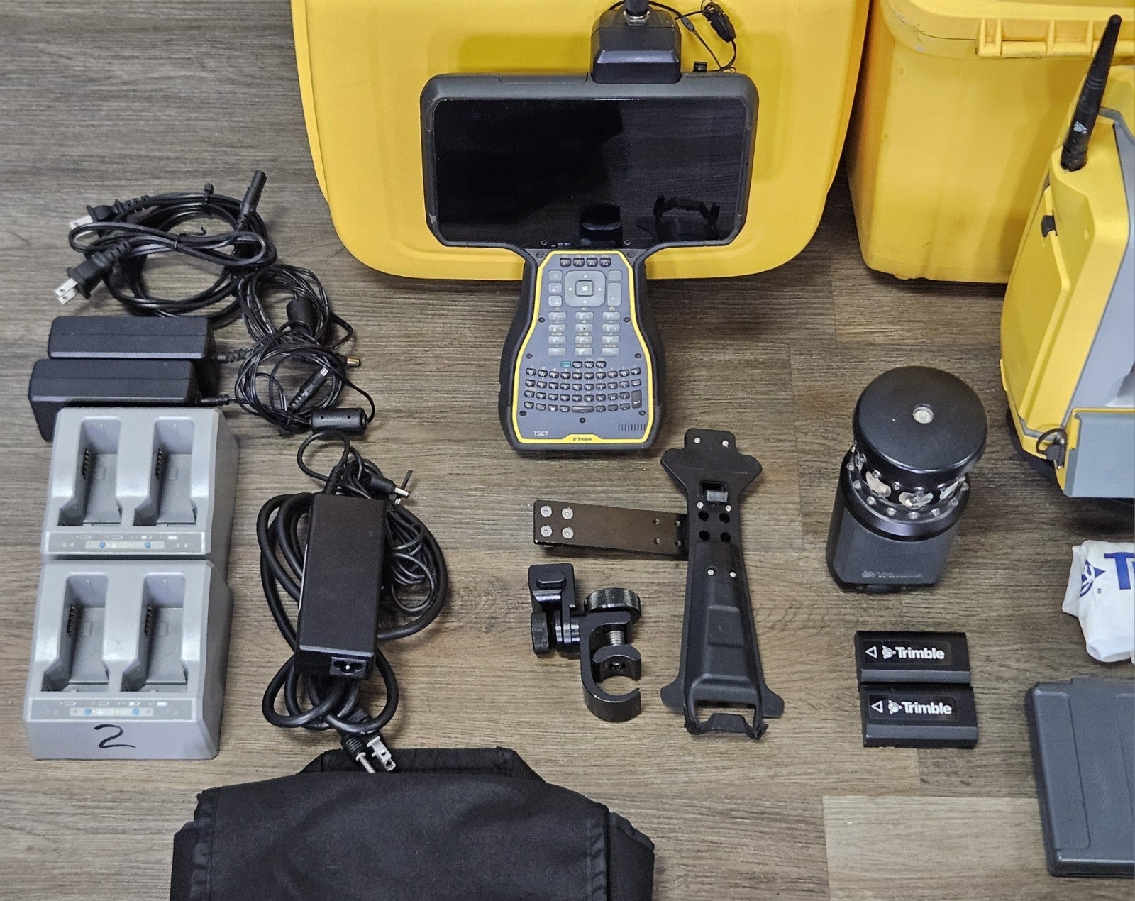 Trimble S5 3” DR+ Robotic Total Station Kit w/ TSC7 Data Collector Access MT1000