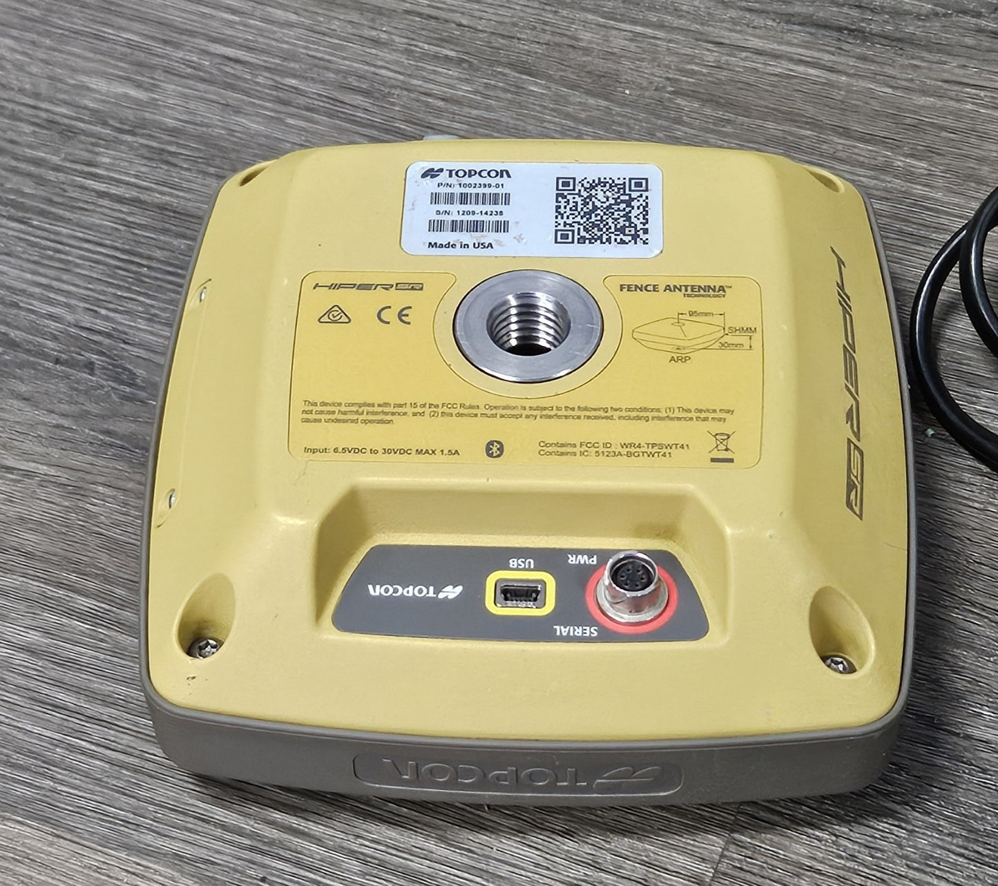 Topcon Hiper SR GPS Glonass VRS Rover Receiver