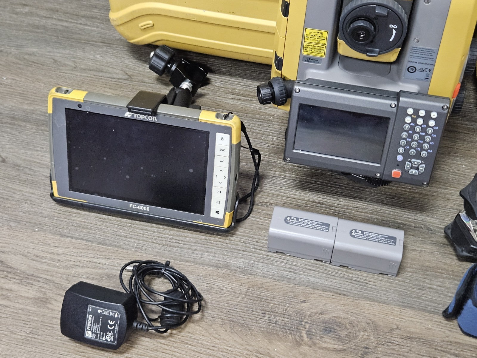 Topcon GT-1202 2" Robotic LPS Machine Control Total Station FC-6000 Pocket 3D