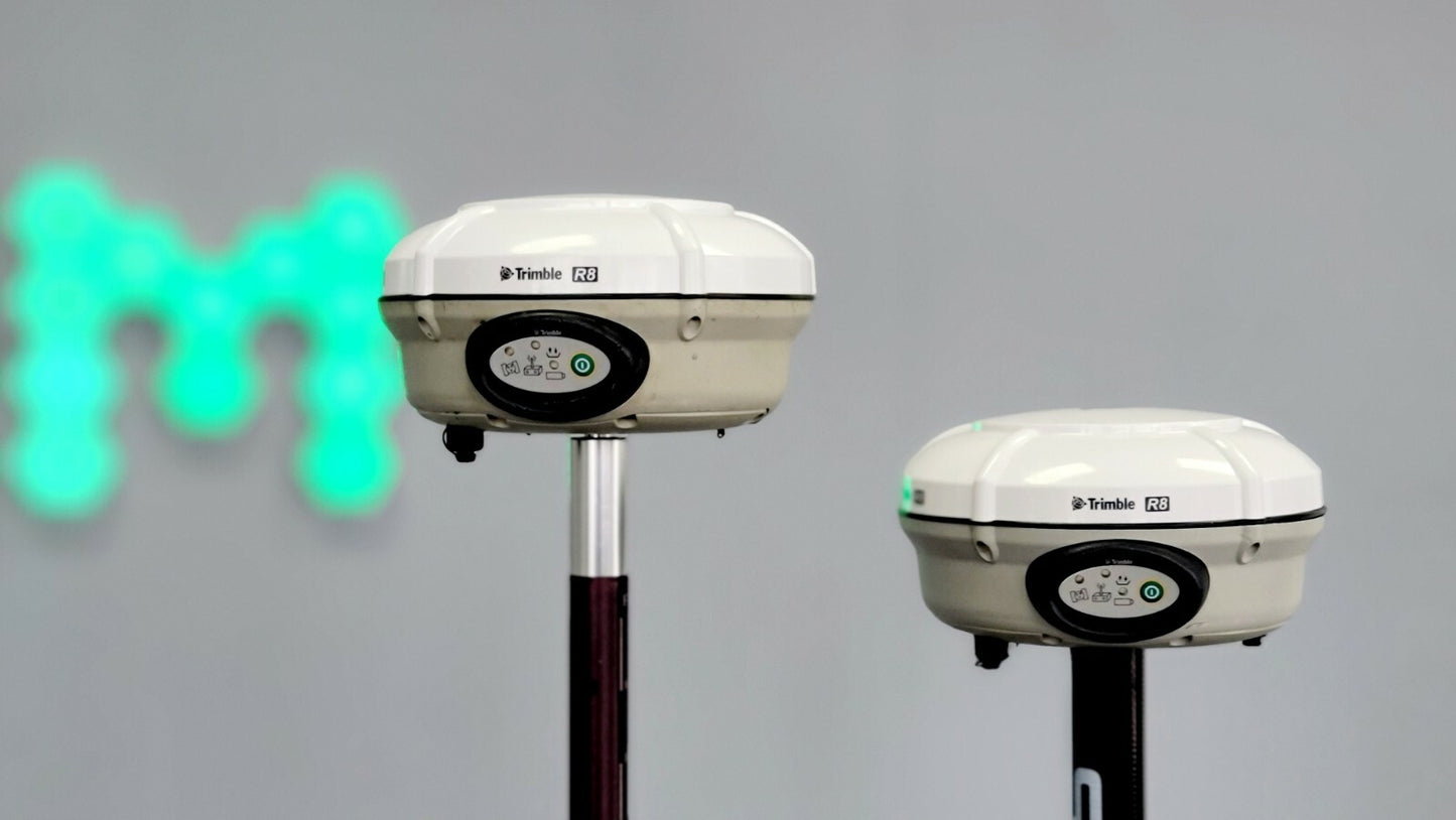 Trimble Dual R8 Model 3 GPS Glonass Galileo L5 Base Rover RTK System TSC3 Access