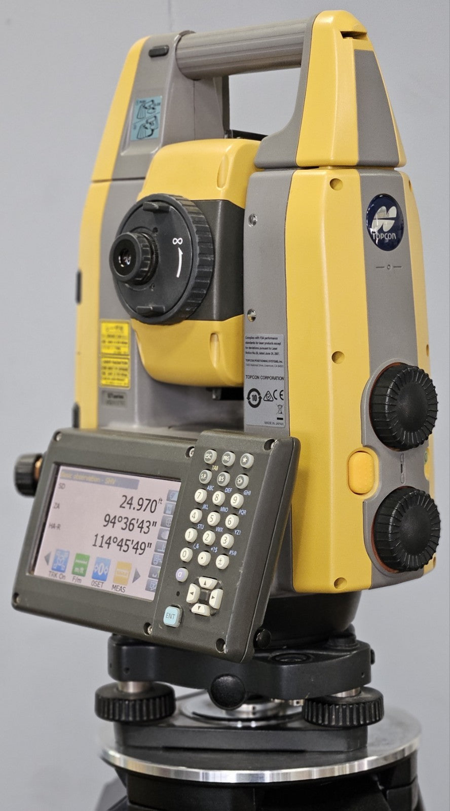 Topcon GT-1003 3" Robotic Survey Total Station w/ RC-5 Remote & ATP1 Prism