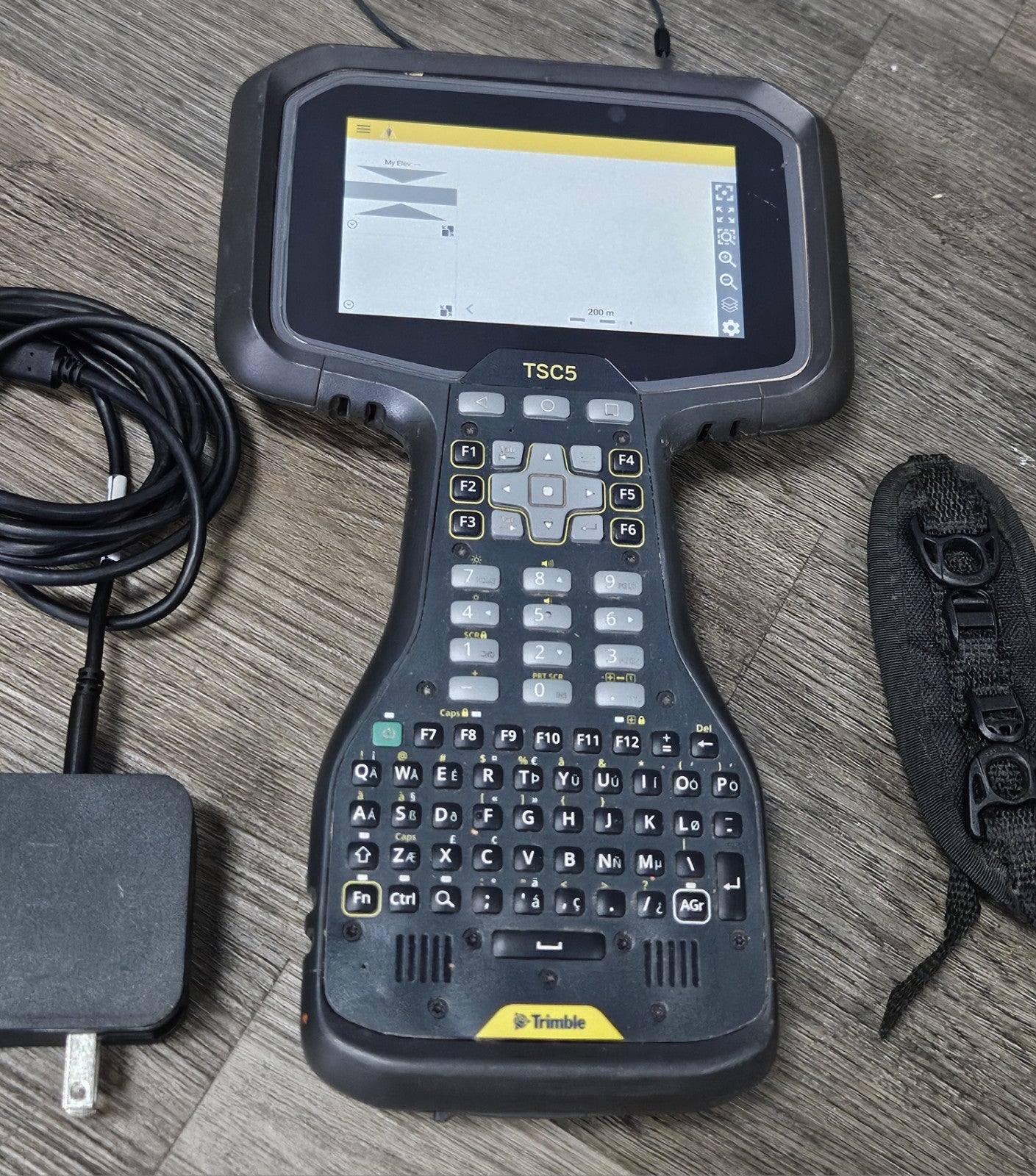 Trimble TSC5 GPS GNSS TS Data Collector w/ Siteworks 1.80 Roading & Adv. Meas.