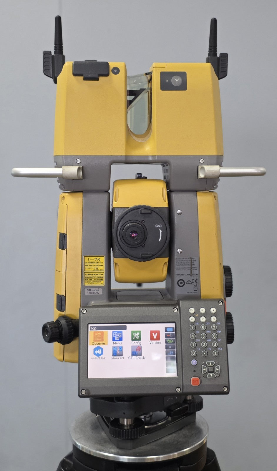 Topcon GTL-1203 Robotic Scanning Survey Total Station Scanner w/ Tablet Magnet