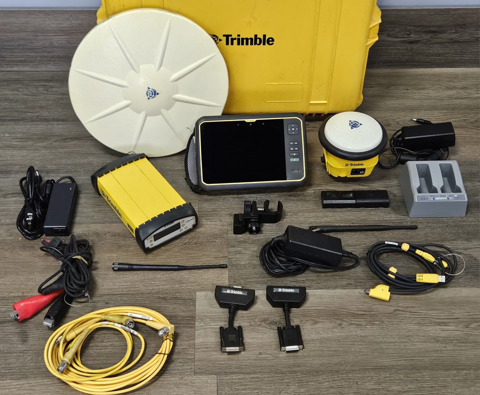 Trimble SPS855 SPS986 GPS GNSS Galileo Base Rover RTK Kit w /T7 Siteworks 900MHz