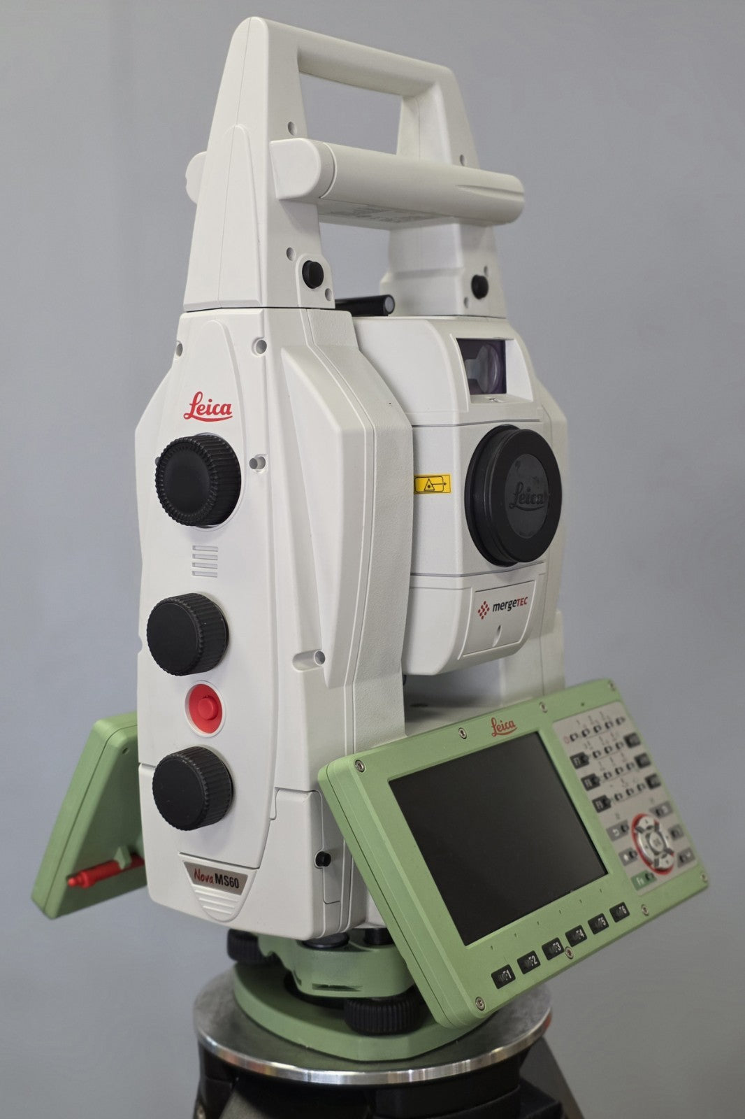 Leica MS60 1" R2000 Robotic Scanning Survey Total Station Setup CS20 Captivate