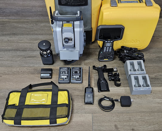Trimble VX 1” DR+ Robotic Total Station Kit TSC5 Access 2025 Vision Scanner