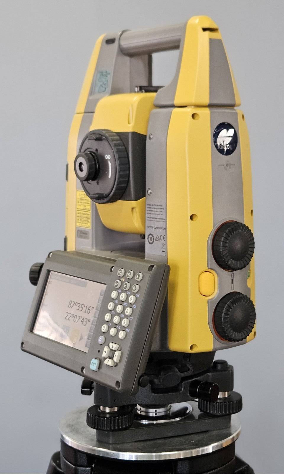 Topcon GT-503 3" Robotic Survey Total Station Kit w/ FC-5000 Tablet Magnet RC-5