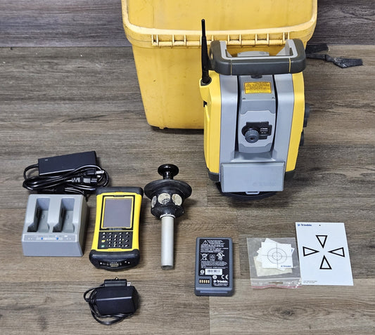 Trimble RTS555 5" Robotic Total Station w/ Nomad MEP 2.0 Layout