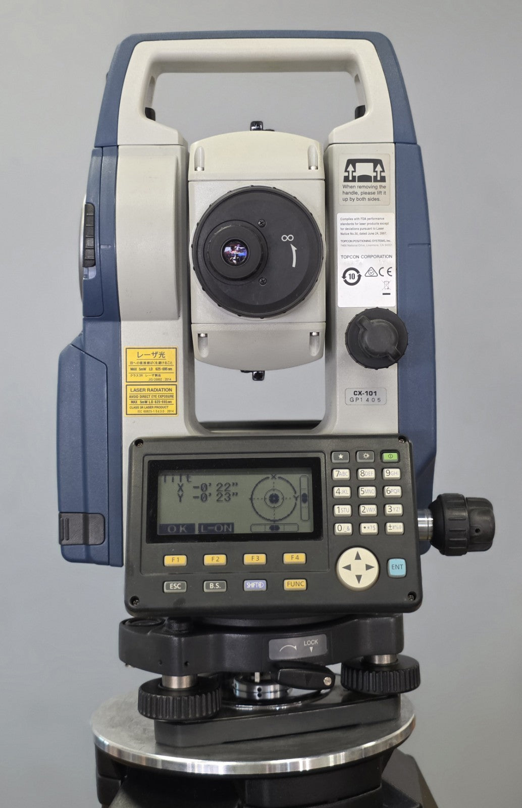 Sokkia CX-101 1" Reflectorless Surveying Total Station 1-Second