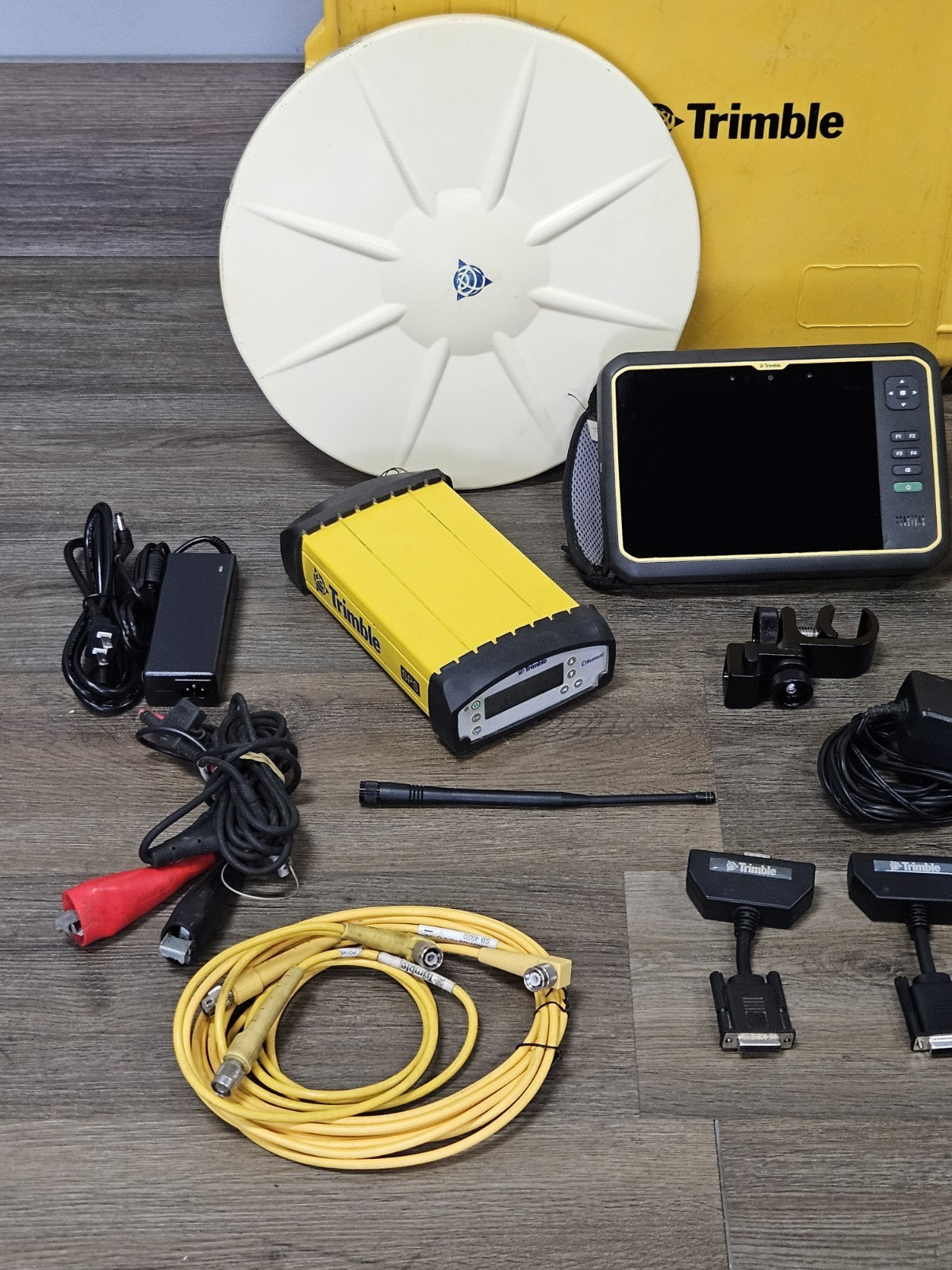 Trimble SPS855 SPS986 GPS GNSS Galileo Base Rover RTK Kit w /T7 Siteworks 900MHz