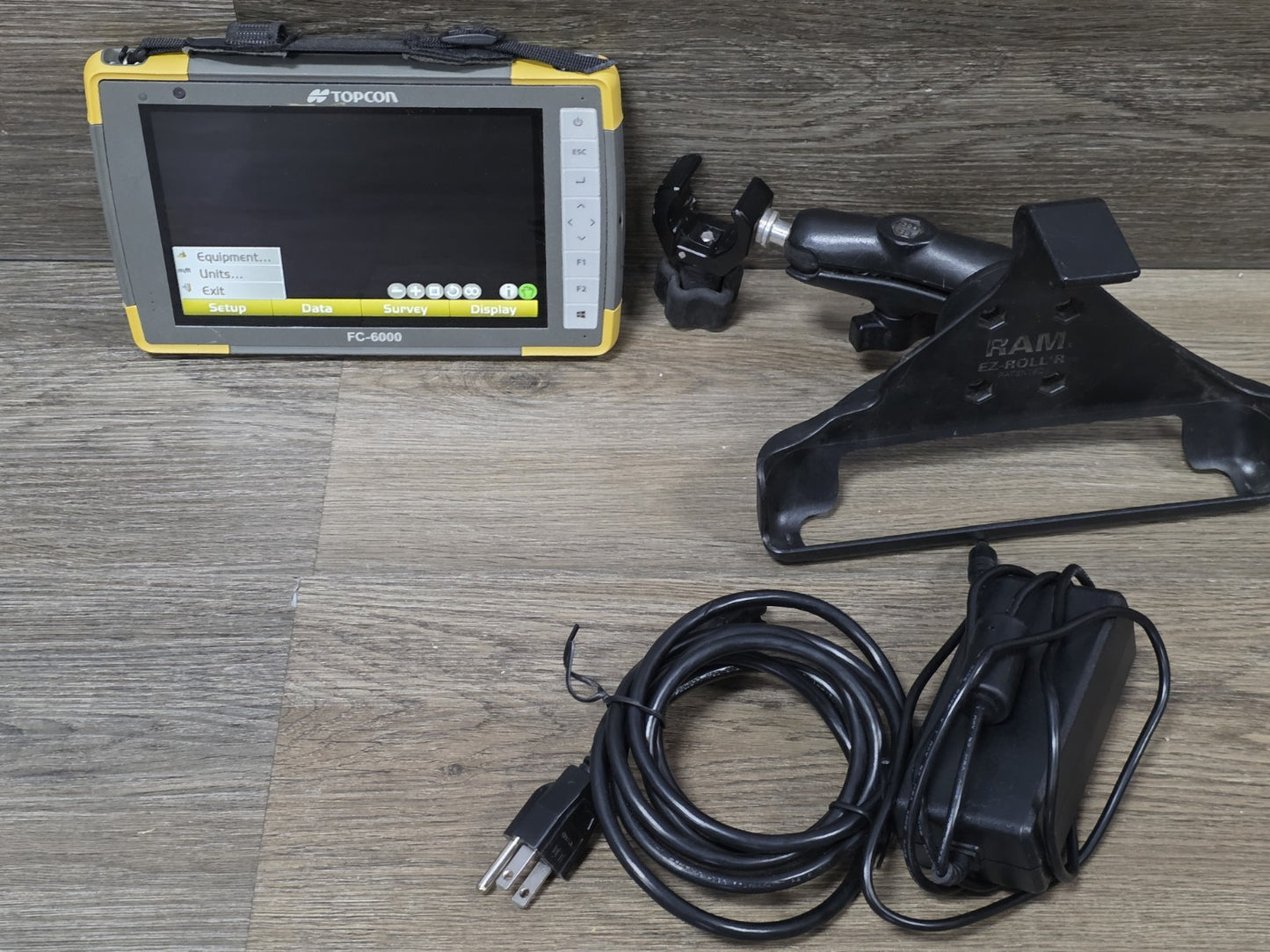 Topcon FC-6000 GNSS Robotic Total Station Tablet Data Collector w/ Pocket 3D V15