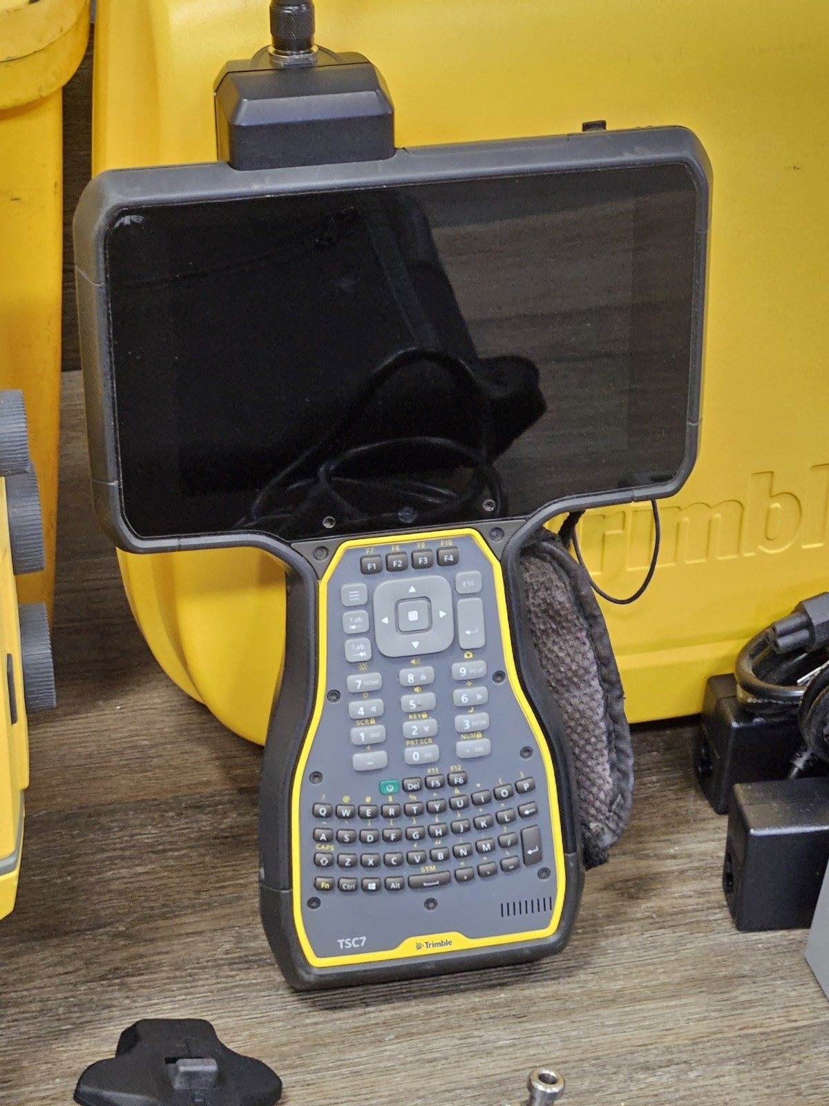 Trimble S5 3” DR+ Robotic Total Station Kit TSC7 R12i GNSS Receiver Setup