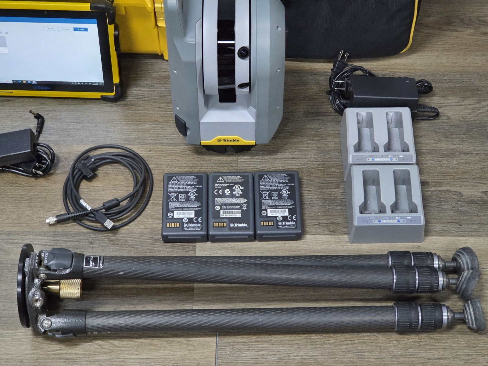 Trimble X7 3D Laser Scanner Scanning Survey Setup w/ T10 Perspective 2024.00
