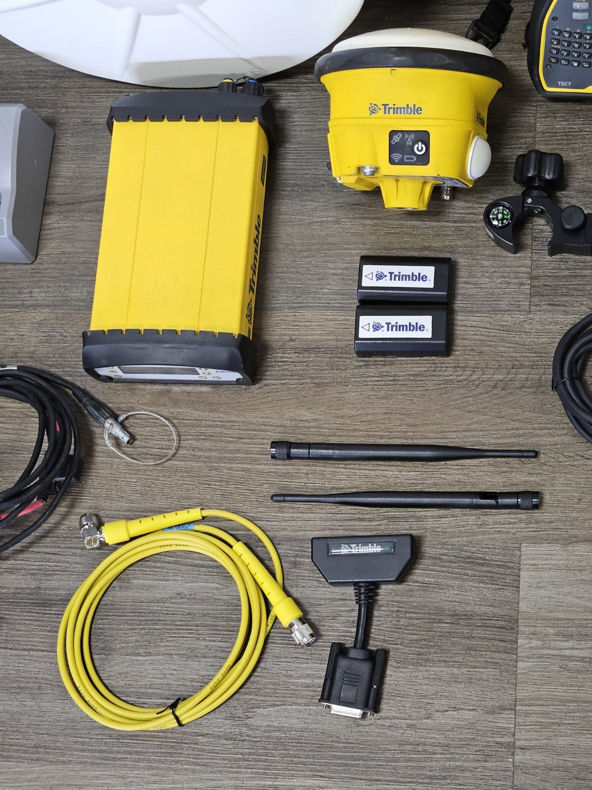 Trimble SPS855 SPS986 GPS GNSS Galileo Base Rover RTK Kit TSC7 Siteworks 900MHz