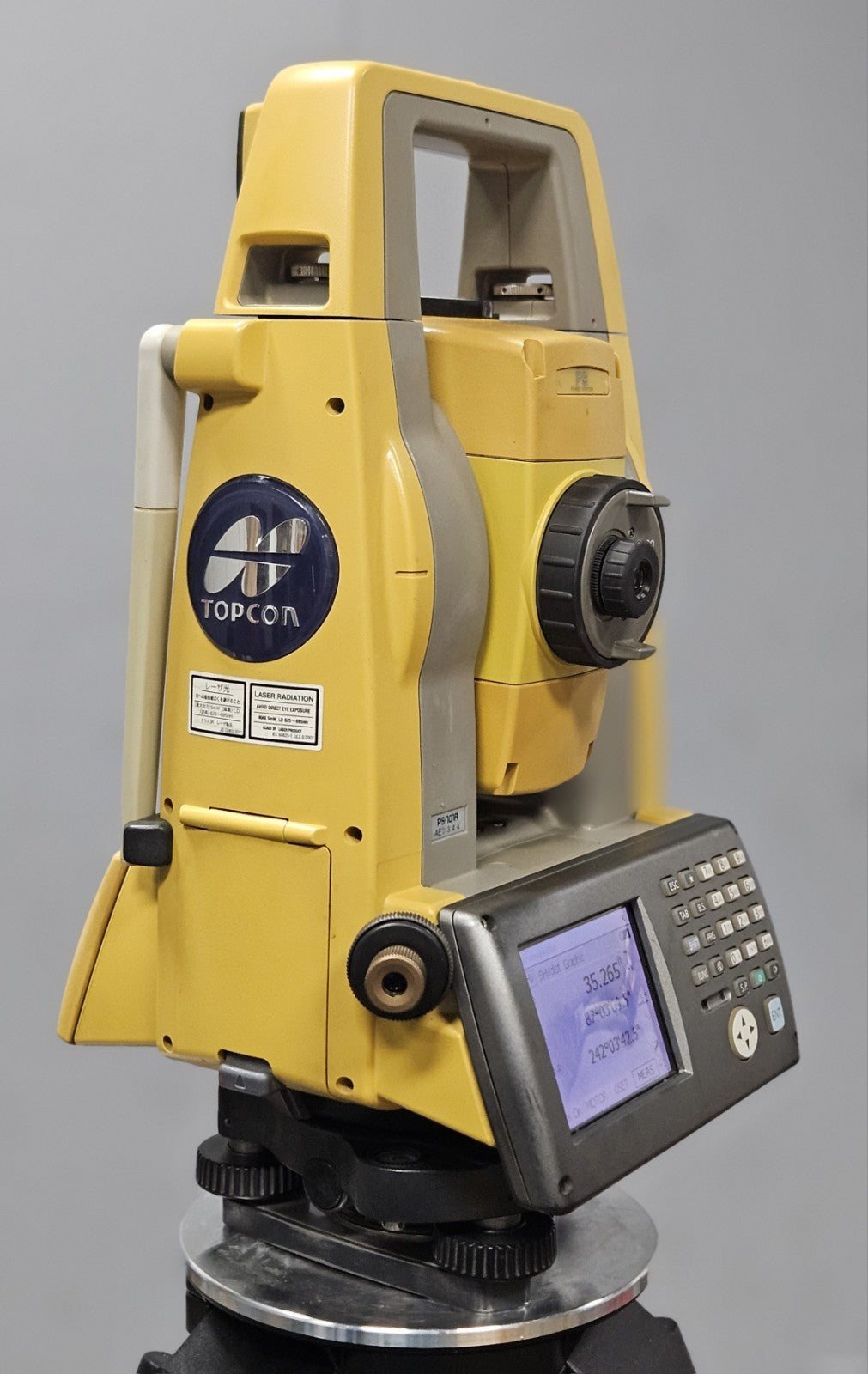 Topcon PS-101A 1" Robotic Survey Total Station w/ RC-5 Remote & ATP1 Prism