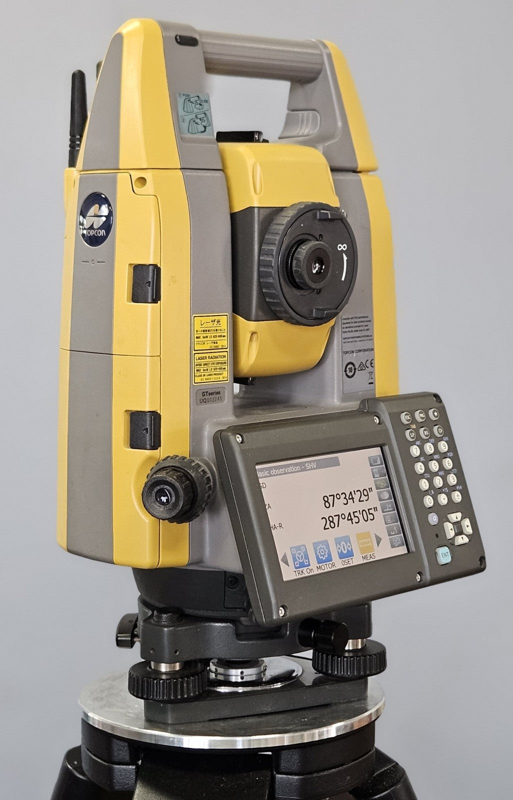 Topcon GT-503 3" Robotic Survey Total Station Kit w/ FC-5000 Tablet Magnet RC-5