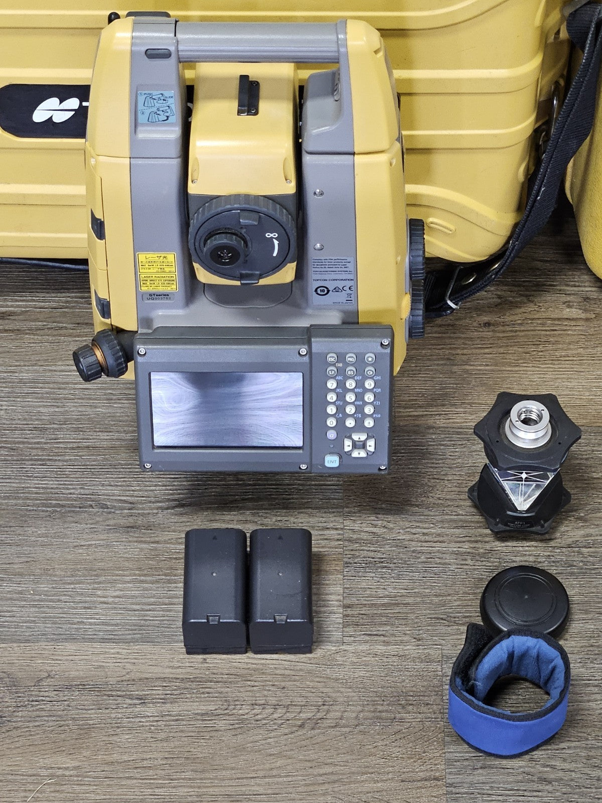 Topcon GT-1003 3" Robotic Survey Total Station w/ RC-5 Remote & ATP1 Prism