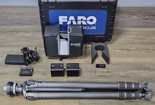 Faro Focus Premium 70 3D Laser Scanner w/ Gitzo Carbon Fiber Tripod 2023