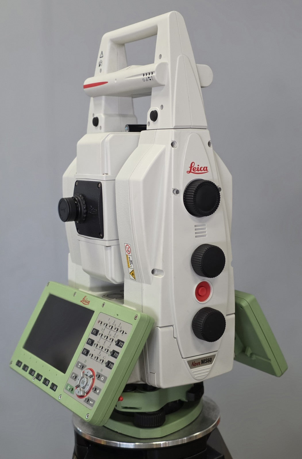 Leica MS60 1" R2000 Robotic Scanning Survey Total Station Setup CS20 Captivate