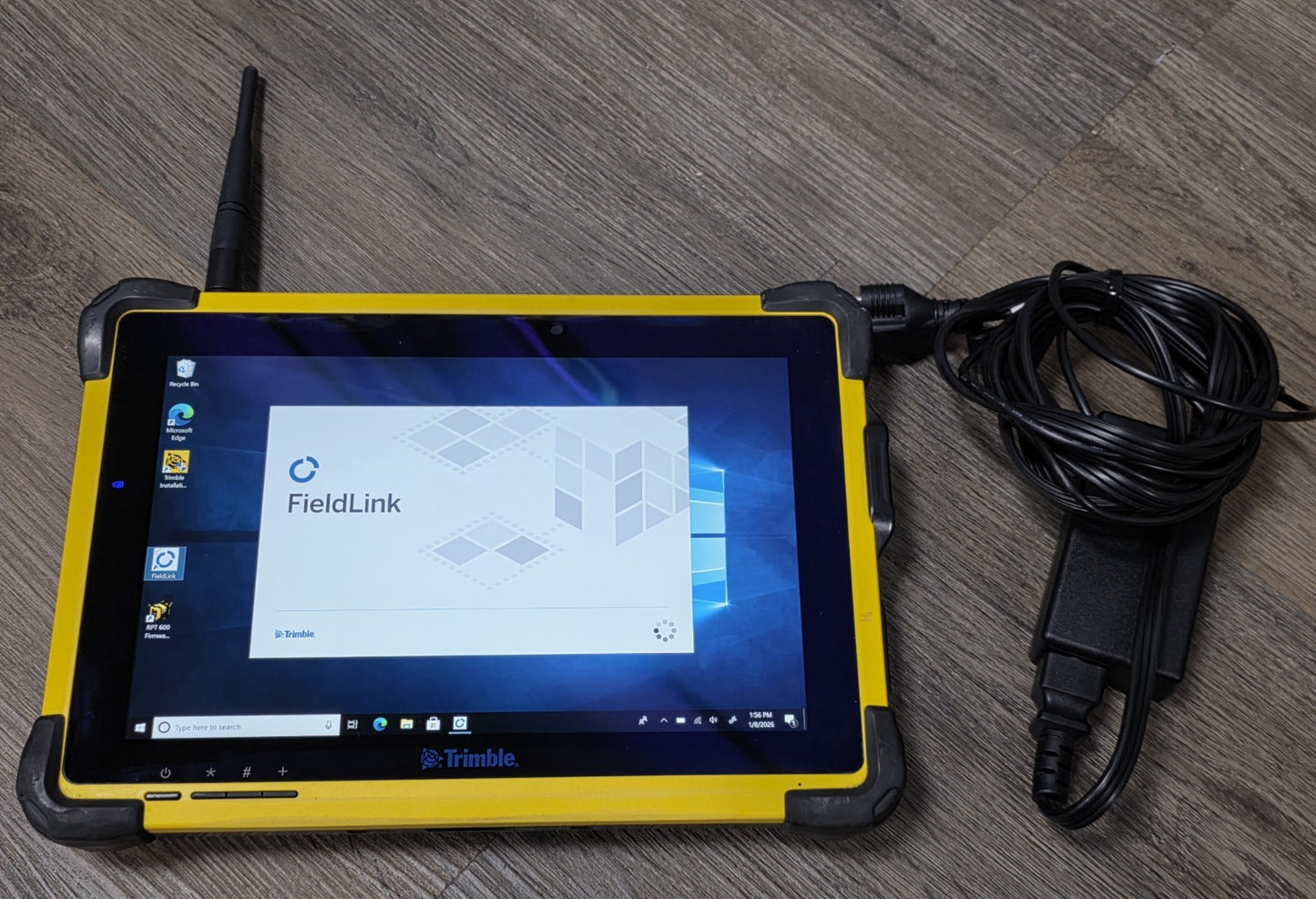 Trimble T10 GNSS Robotic Total Station Data Collector Tablet w/ FieldLink Adv